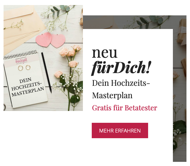 Neu für Dich! Der Hochzeits-Masterplan Neu für Dich! Der Hochzeits-Masterplan