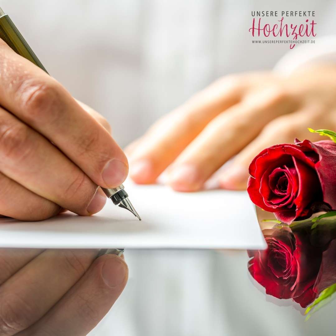5 Ideen für deinen Heiratsantrag - Schreib einen Liebesbrief - unsere perfekte Hochzeit - Claudia Erlenbusch